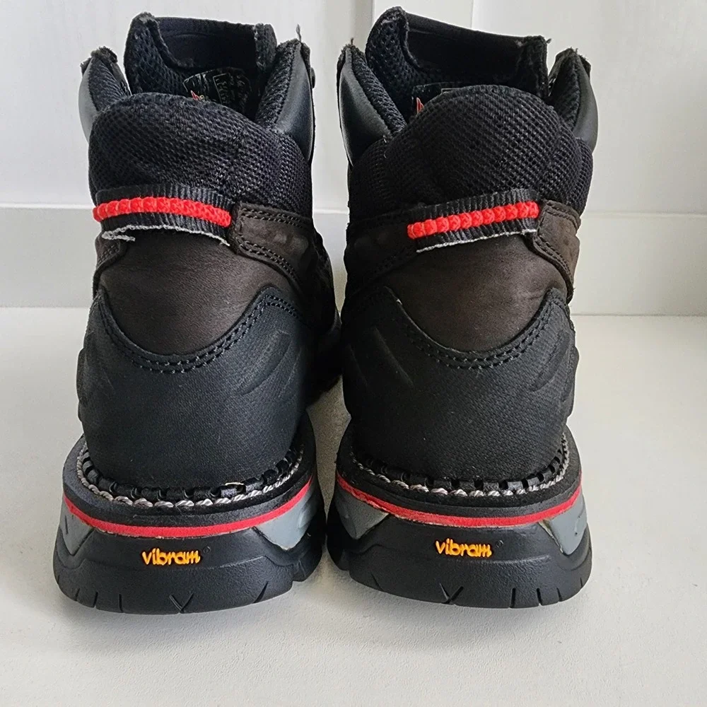 Red Wing Flexforce Men Aluminum Safety Toe Hiker Boot Black 6671 Size 11.5 D